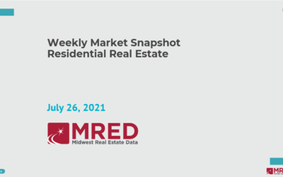 Weekly Residential Real Estate Market Snapshot July 26 2021